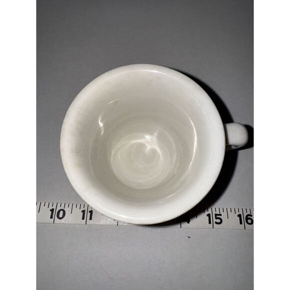 DUNKIN DONUTS VINTAGE COFFEE CUP Pink Stripe Logo Jackson China Restaurant Ware - Picture 6 of 6